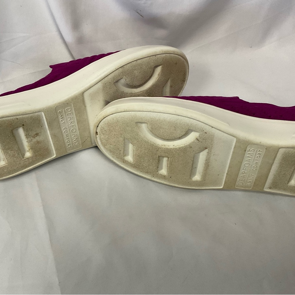 Dearfoam Daily Comfort Sophie Mystic Purple Slip On Sneaker Size 8.5 - Picture 9 of 9